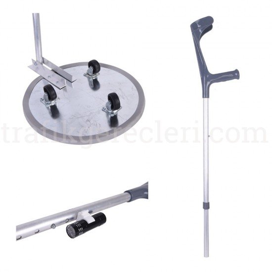 Araç Altı Arama Aynaları - Araç Altı Arama Aynası (Dikdörtgen 19x38 cm)