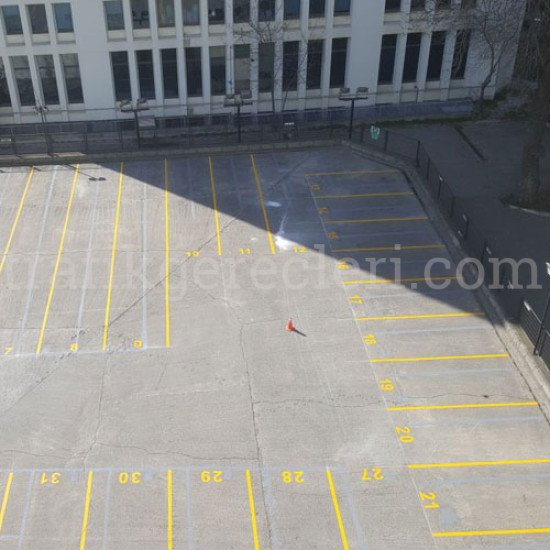 Çizgi Uygulamaları - 30 Araçlık Çizgi Çalışması