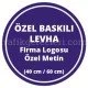 Galvaniz Sac Trafik Levhaları - Özel Tasarım Galvaniz Sac Trafik Levhası