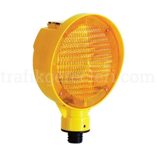 İkaz Lambaları - Solar Ledli Flaşör Lamba 11825Fls