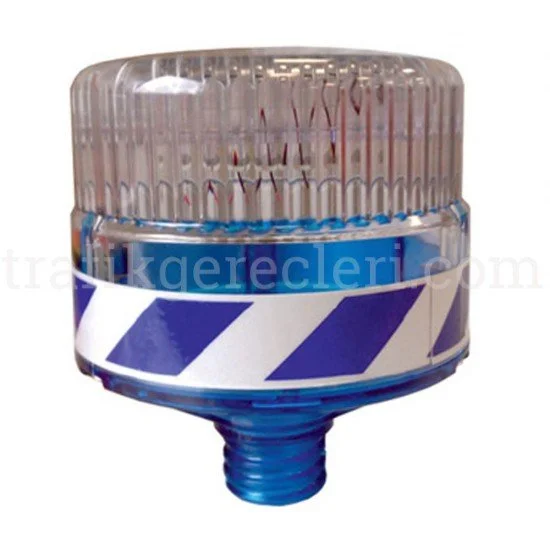 İkaz Lambaları - Solar Ledli Flaşör Lamba 11821Flm
