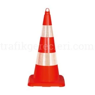 Pvc Koni (75 Cm) (Çift Reflektifli) - 12309TKR2