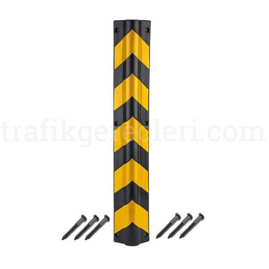 Kolon Koruyucular - Otopark Kolon Köşe Koruyucu Reflektifli Oval Tip