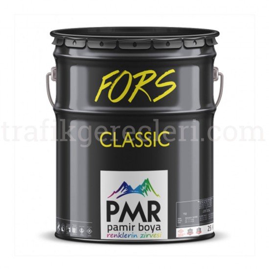 Yol Çizgi Boyaları - Pmr Fors Classic Yol Çizgi Boyası - Yeşil