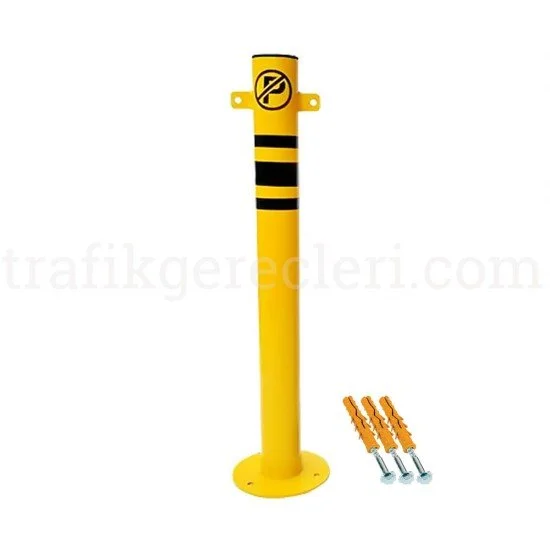 Otopark Sabit Demir Duba Delinatör 75 cm (Kulaklı) Kişisel Park Ürünleri - Otopark Sabit Demir Duba Delinatör 75 cm (Kulaklı)