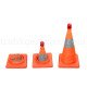 Ağırlıklı Koniler - Katlanır Trafik Konisi 40 cm