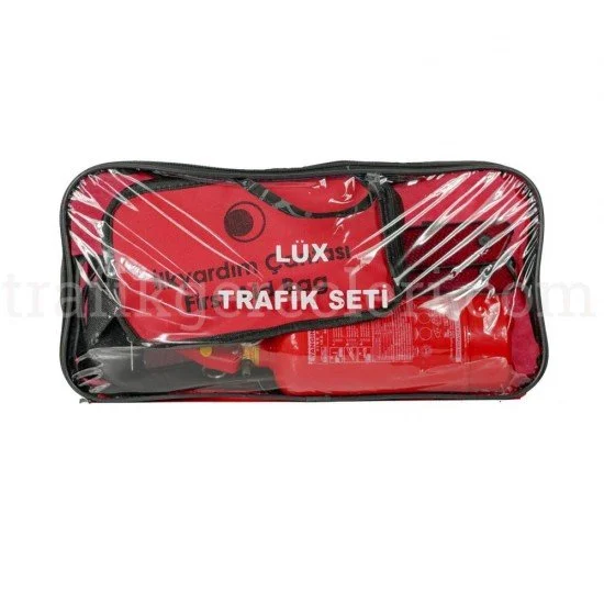 Lüx Trafik Seti İlkyardım Çantalı (TüvTürk Uyumlu) Aksesuarlar - Lüx Trafik Seti İlkyardım Çantalı (TüvTürk Uyumlu)