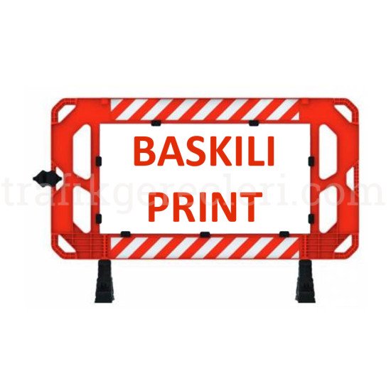 Güvenlik Bariyerleri - Güvenlik Bariyeri - Panel Bariyer (Dekotalı+Baskılı)
