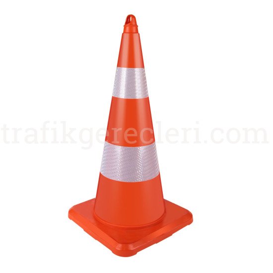 Trafik Konileri - Trafik Konisi 75 cm (Elastik)