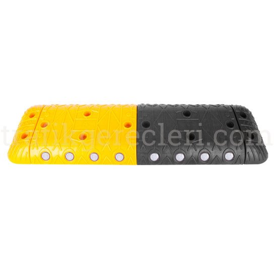 Plastik Kasisler - Klasik Hız Kesici Kasis Kapağı Sarı 250x100 mm