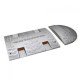 Metal Hız Kesici Kasis - Alüminyum Metal Hız Kesici Kasis 500x400 mm