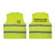 İş Güvenliği Ekipmanları - Baskılı Reflektifli İkaz Yeleği (İşçi Yeleği)