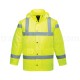 İş Güvenliği Ekipmanları - Reflektörlü (Fosforlu) Parka Sarı