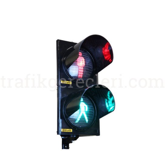Akıllı Trafik Sistemleri - Power LED`li Yaya Sinyal Verici 200 mm