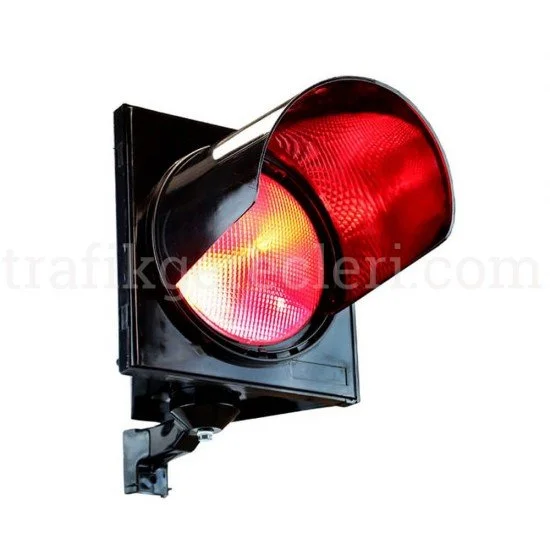 Power LED`li Tekli Sinyal Verici 200 mm Akıllı Trafik Sistemleri - Power LED`li Tekli Sinyal Verici 200 mm