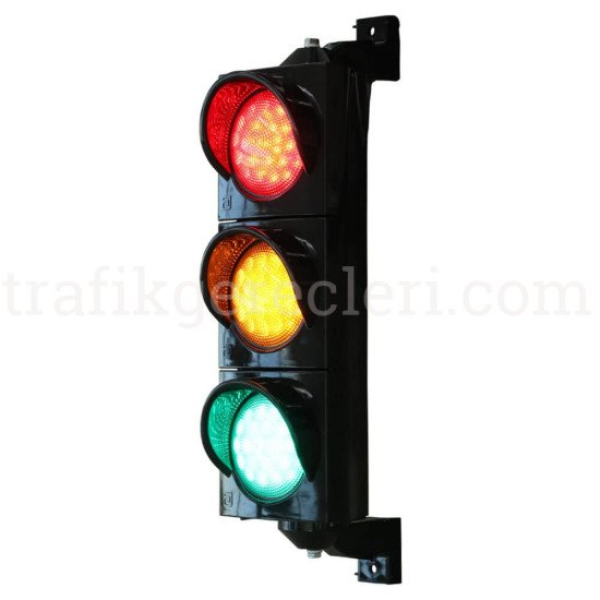 Akıllı Trafik Sistemleri - 100 mm Ledli Oto Sinyal Verici Trafik Lambası
