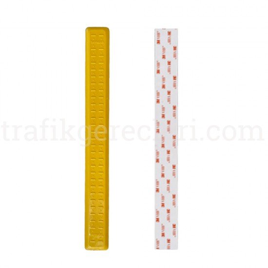 Sarı Termoplastik Poliüretan (TPU) Kılavuz Çubuk (Uzunluk: 28 cm) + Bant (Premium-TSE) Hissedilebilir Yürüme Yüzeyleri - Sarı Termoplastik Poliüretan (TPU) Kılavuz Çubuk (Uzunluk: 28 cm) + Bant (Premium-TSE)