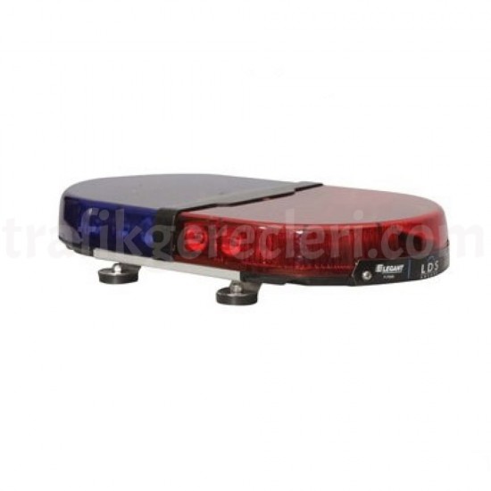 Mini Tepe Lambaları - Mini Tepe Lambası Expert E-1151 Kırmızı-Mavi