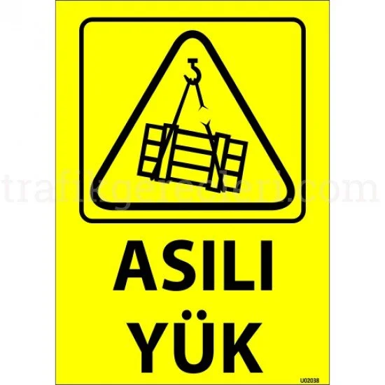 Bilgilendirici Levhalar - Asılı Yük Levhası 25x35 cm