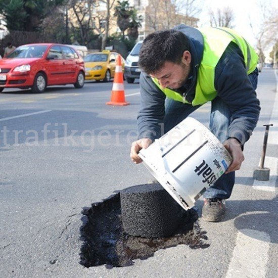 Asfalt Uygulamaları - Hazır Asfalt 25 Kg
