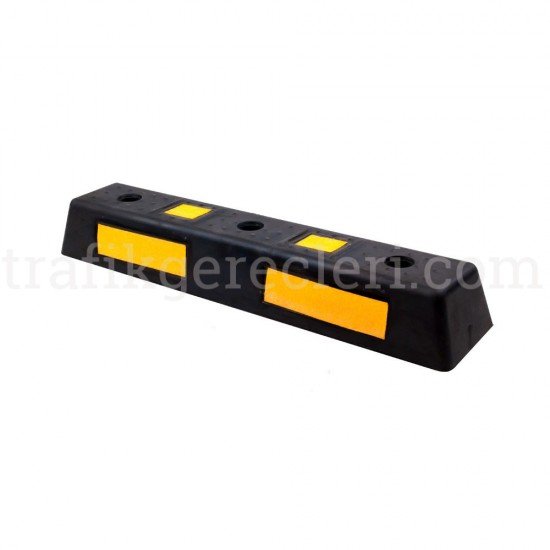 Otopark Araç Stoperi - Kauçuk Otopark Araç Durdurucu 74 cm