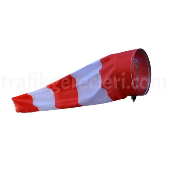 Uyarı Sistemleri - Rüzgar Tulumu Ø40 Kırmızı Beyaz 200 cm