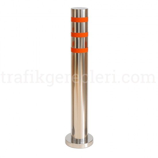 Otopark Ürünleri - Paslanmaz Metal Duba Ø76 75 cm (2 mm)