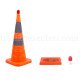 Ağırlıklı Koniler - Katlanır Trafik Konisi 70 cm