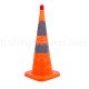 Ağırlıklı Koniler - Katlanır Trafik Konisi 70 cm