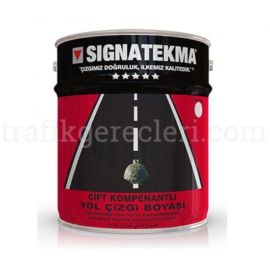Yol Çizgi Boyaları - MF 21 Çift Kompenantlı Yol Çizgi Boyası 25 Kg