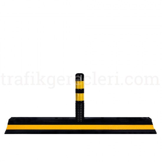 Delinatörlü Stoper - Siyah Tabanlı Delinatör Stoper 45x140 cm