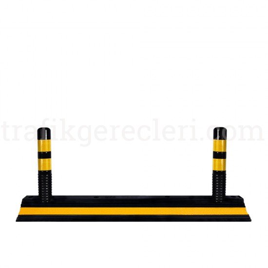 Delinatörlü Stoper - Siyah Tabanlı Delinatör Stoper 45x140 cm