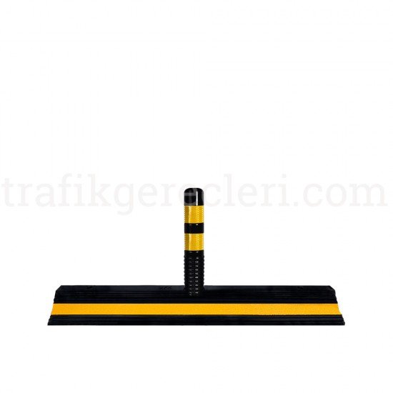 Delinatörlü Stoper - Siyah Tabanlı Delinatör Stoper 45x100 cm