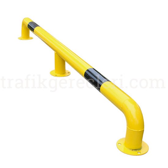 Otopark Araç Stoperi - Otopark Araç Stoperi Sarı 30x200 cm Ø60 2 mm