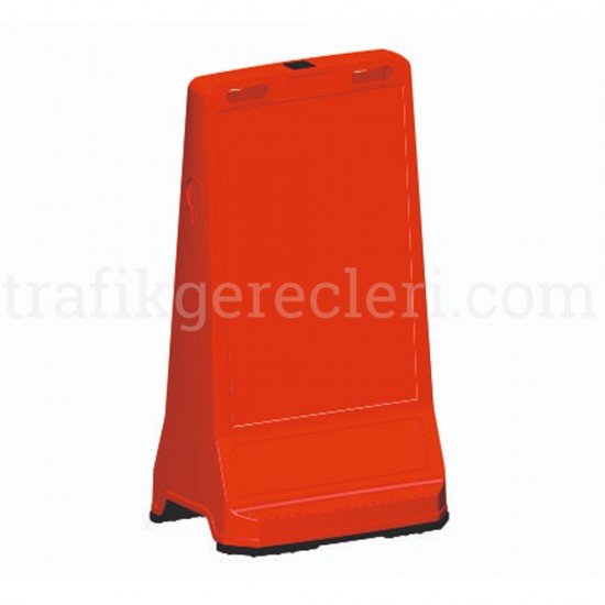 - Flaşör Lambalı Ultra Levhalı Reklam Dubası (Kırmızı)