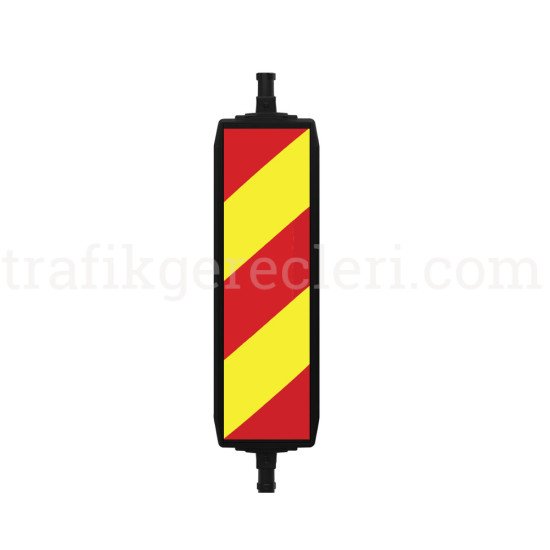 Güvenlik Bariyerleri - Onarım Yaklaşım Levhası Trafik Paneli Siyah (1330x315 mm)