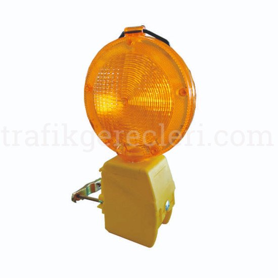 İkaz Lambaları - Bataryalı Flaşörl Lamba Sarı Led (18x32 cm)