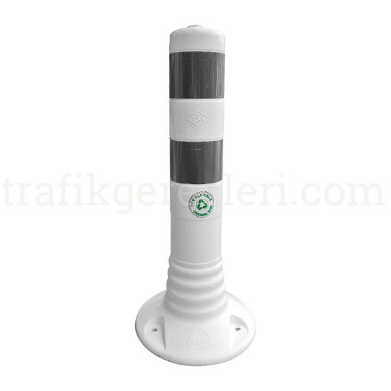 Delinatörler - Esnek Şerit Ayırıcı Delinatör TPE (Beyaz 45 Cm)