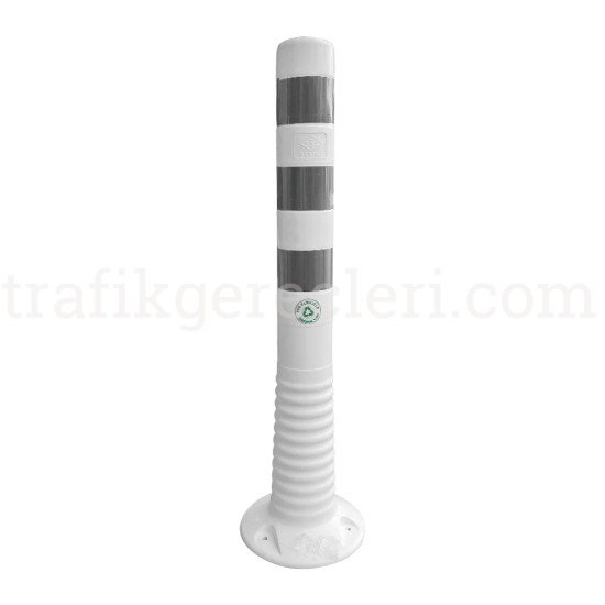 Delinatörler - Esnek Şerit Ayırıcı Delinatör TPE (Beyaz 75 Cm)