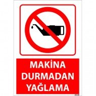 Makine Durmadan Yağlama Levhası 25x35 cm