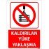 Kaldırılan Yüke Yaklaşma Levhası 25x35 cm