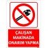 Çalışan Makinede Onarım Yapma Levhası 25x35 cm