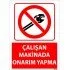 Çalışan Makinede Onarım Yapma Levhası 25x35 cm