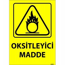 Oksitleyici Madde Levhası 25x35 cm