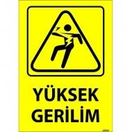 Yüksek Gerilim Levhası 25x35 cm