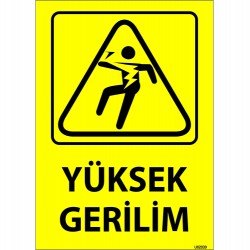 Yüksek Gerilim Levhası 25x35 cm