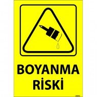 Boyanma Riski Levhası 25x35 cm