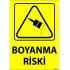 Boyanma Riski Levhası 25x35 cm