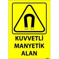 Kuvvetli Manyetik Alan Levhası 25x35 cm