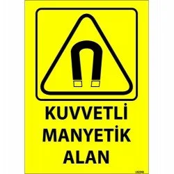 Kuvvetli Manyetik Alan Levhası 25x35 cm